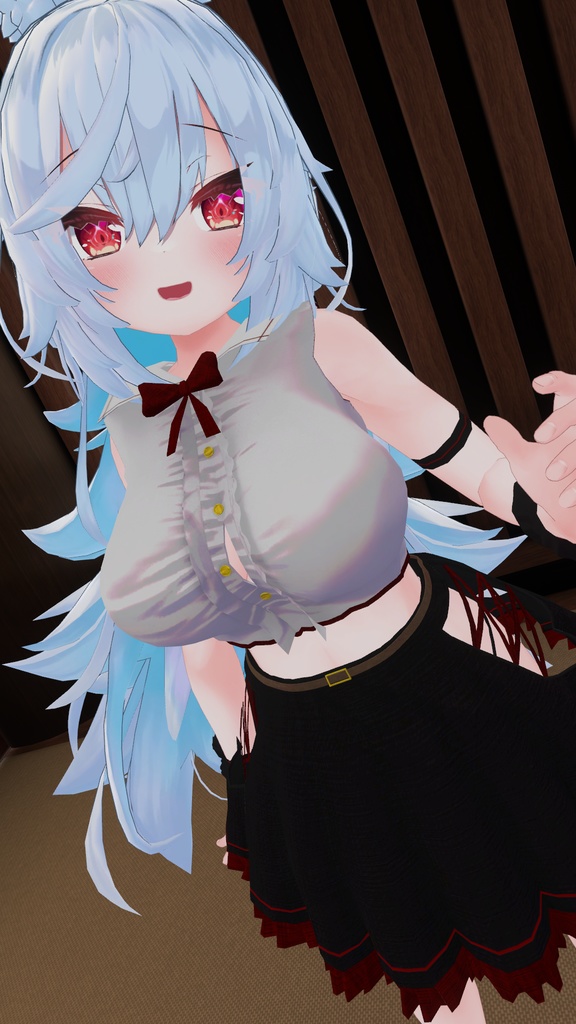 【無料】ティコ・ポプリ用衣装 「ノアールスリーブレス」