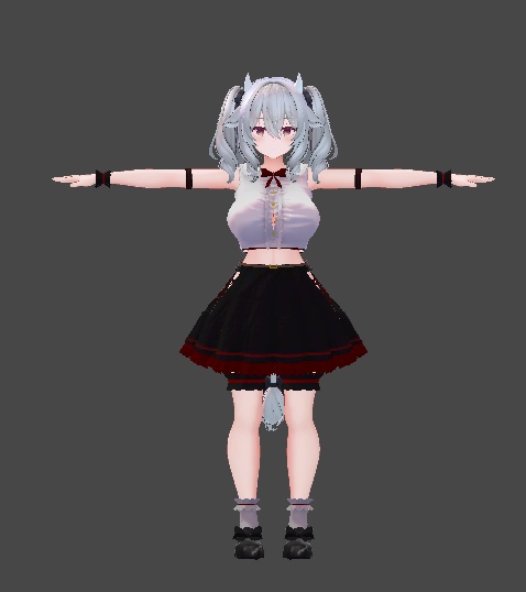 ミルティナ・伊奈波かや・御咲ライネ対応 「ノアールスリーブレス」