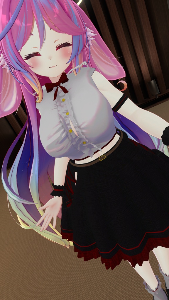 ミルティナ・伊奈波かや・御咲ライネ対応 「ノアールスリーブレス」