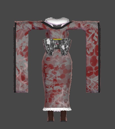 ミルティナ・伊奈波かや・御咲ライネ対応 和風衣装「緋色ノ雪月夜」