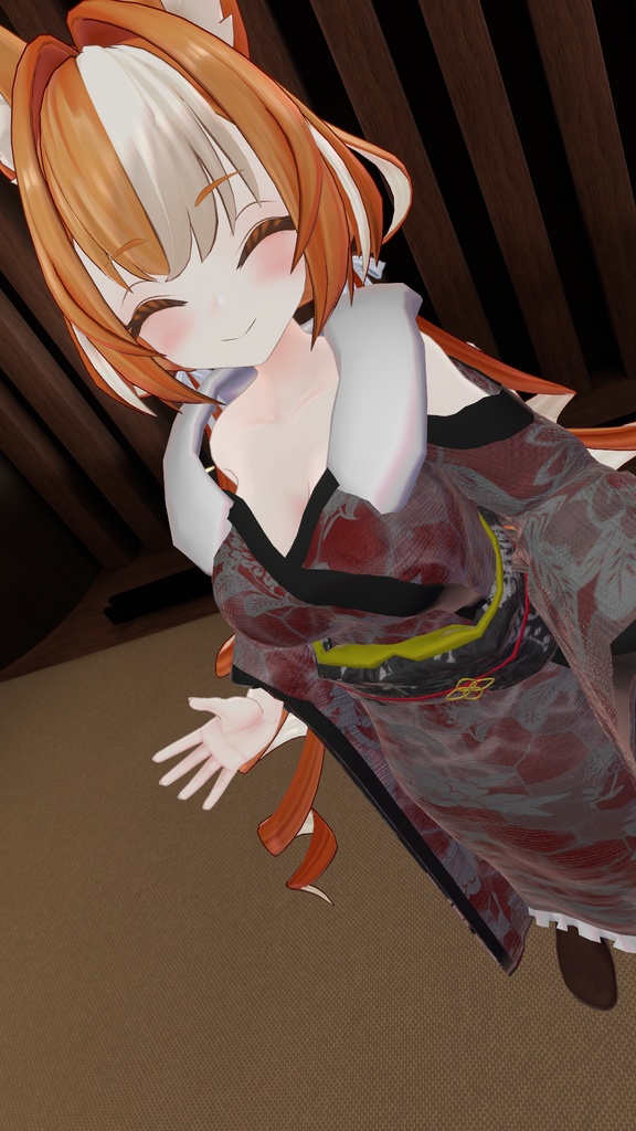 ミルティナ・伊奈波かや・御咲ライネ対応 和風衣装「緋色ノ雪月夜」