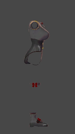 【無料】ティコ・ポプリ用衣装 「バニースクール」