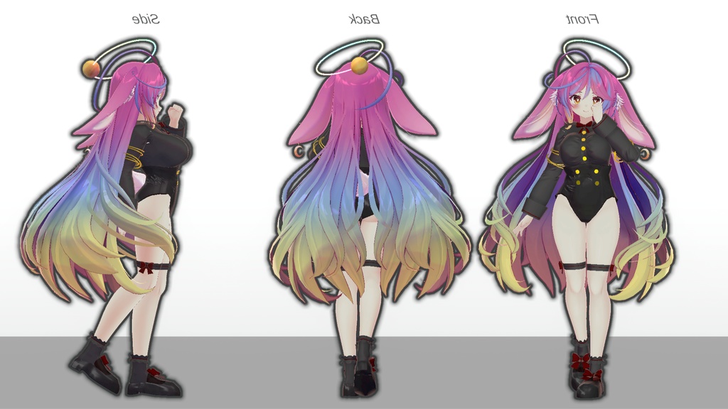 ミルティナ・伊奈波かや・御咲ライネ対応 「バニースクール」