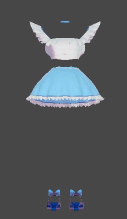 【無料】ティコ・ポプリ用衣装 「Marine Seaside」