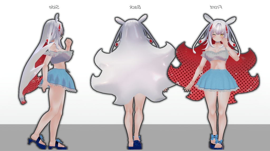 【無料】ティコ・ポプリ用衣装 「Marine Seaside」