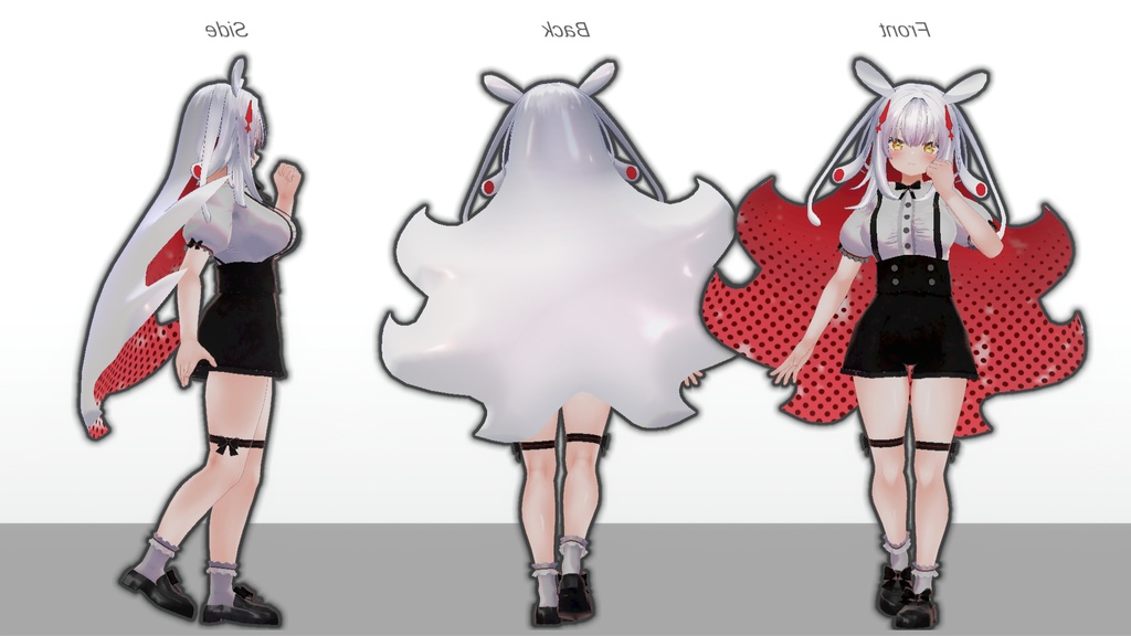 【無料】ティコ・ポプリ用衣装 「Suspenders Pants Style」