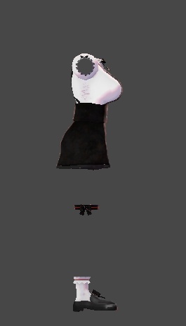 【無料】ティコ・ポプリ用衣装 「Suspenders Pants Style」