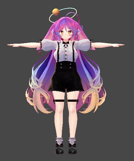 ミルティナ・伊奈波かや・御咲ライネ対応 「Suspenders Pants Style」