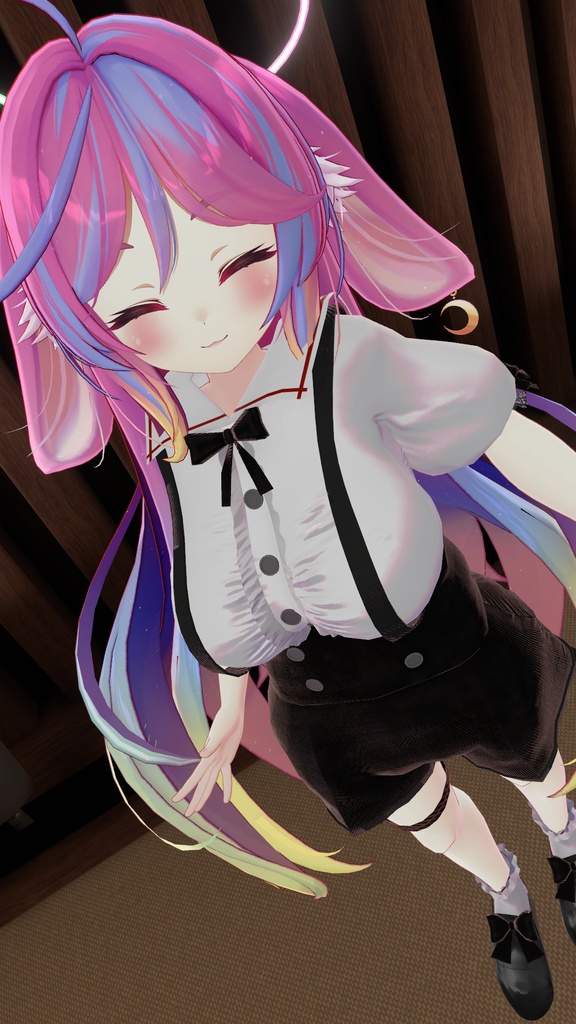 ミルティナ・伊奈波かや・御咲ライネ対応 「Suspenders Pants Style」