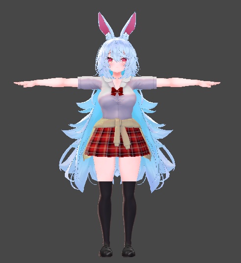 【無料】ティコ・ポプリ用衣装 ギャル制服風