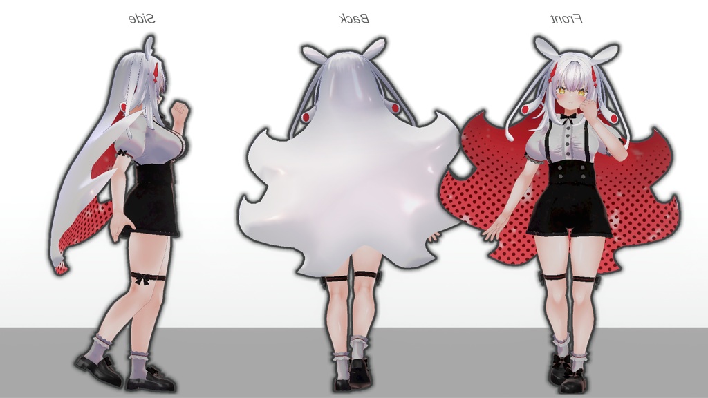 【無料】ティコ・ポプリ用衣装 ギャル制服風