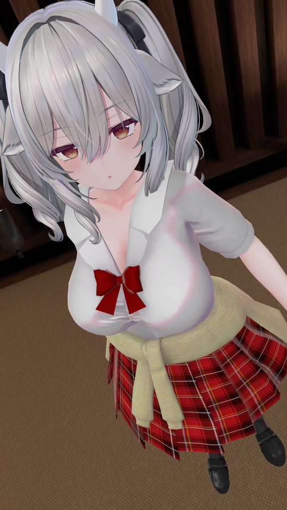 ミルティナ・伊奈波かや・御咲ライネ対応　ギャル制服風衣装