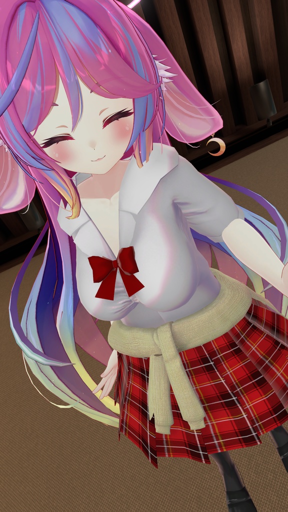 ミルティナ・伊奈波かや・御咲ライネ対応 ギャル制服風衣装