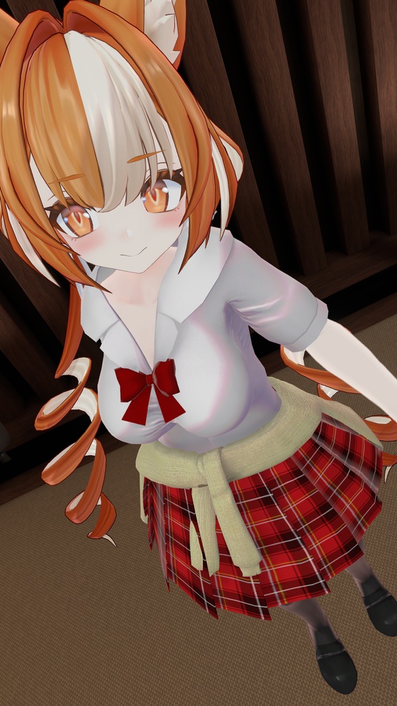 ミルティナ・伊奈波かや・御咲ライネ対応 ギャル制服風衣装