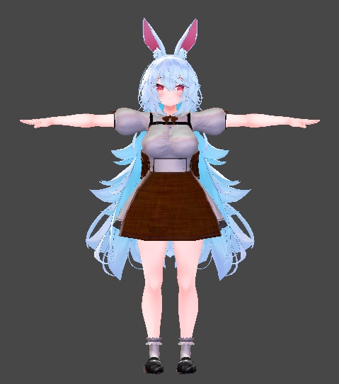 【無料】ティコ・ポプリ用衣装 カフェ店員制服風衣装