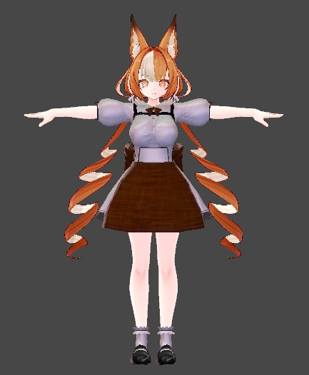 ミルティナ・伊奈波かや・御咲ライネ対応 カフェ店員制服風衣装