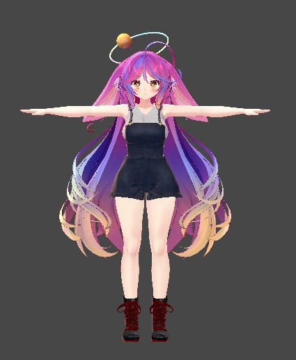 ミルティナ・伊奈波かや・御咲ライネ対応 デニムサロペット衣装