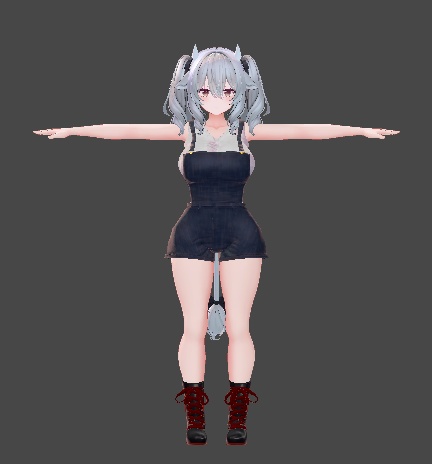 ミルティナ・伊奈波かや・御咲ライネ対応 デニムサロペット衣装