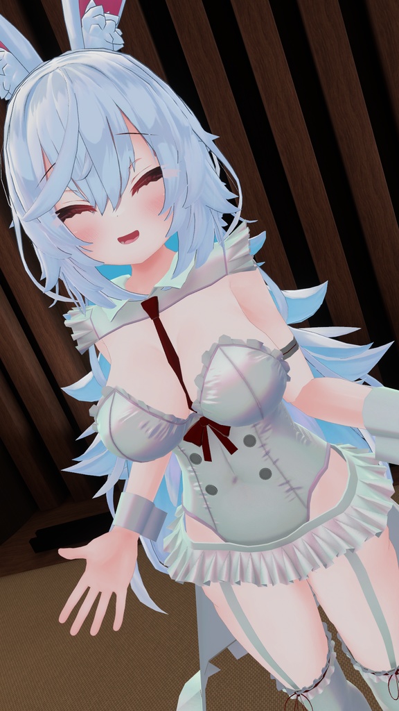 【無料】ティコ・ポプリ用衣装　「White Sugar Maid」