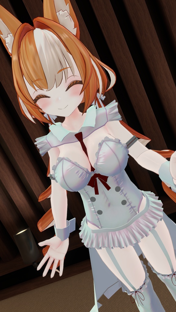 ミルティナ・伊奈波かや・御咲ライネ対応 「White Sugar Maid」