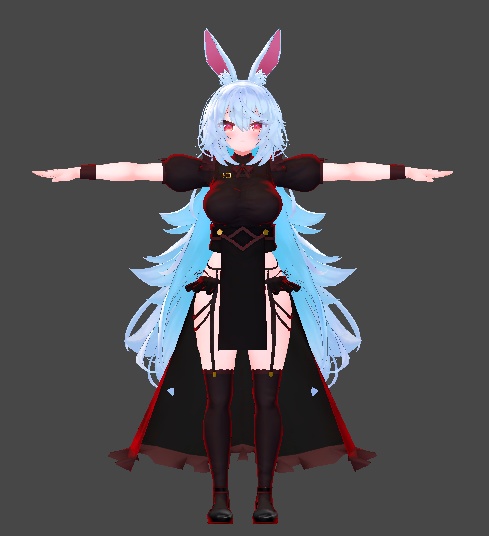 【無料】ティコ・ポプリ用衣装 「Velvet Eclipse」