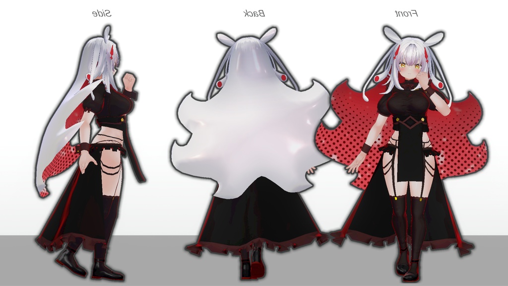 【無料】ティコ・ポプリ用衣装 「Velvet Eclipse」