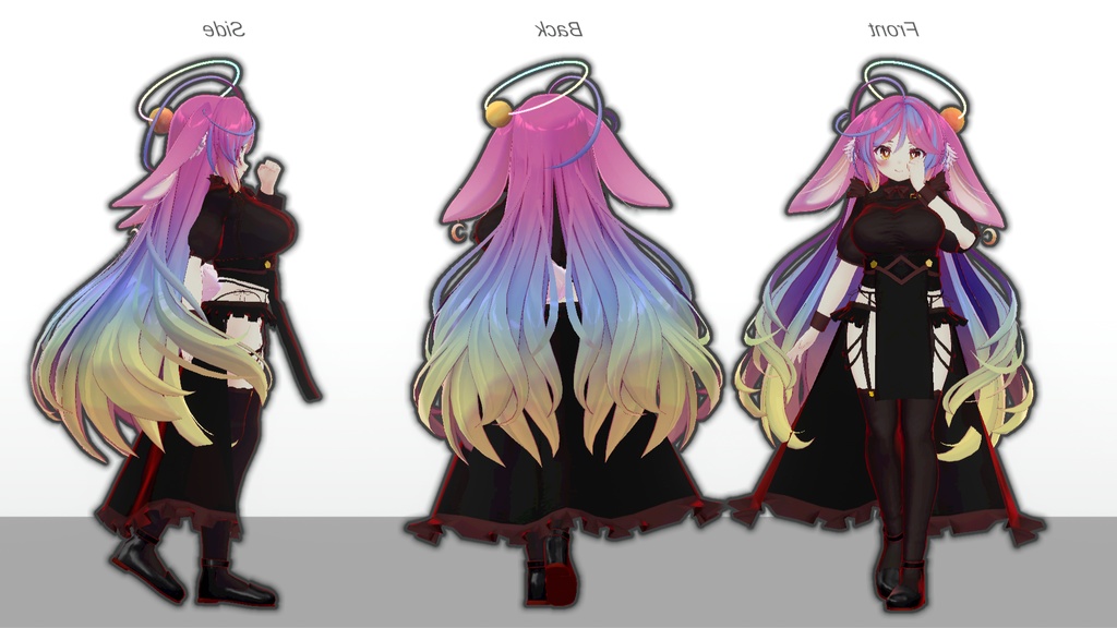 ミルティナ・伊奈波かや・御咲ライネ対応 「Velvet Eclipse」