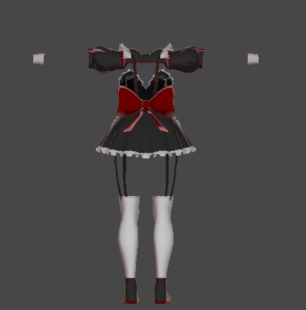 【無料】ティコ・ポプリ用衣装 「Bunny Maid」