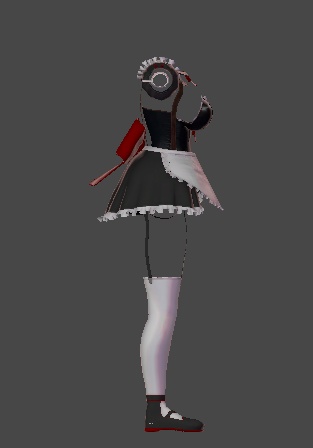 【無料】ティコ・ポプリ用衣装 「Bunny Maid」