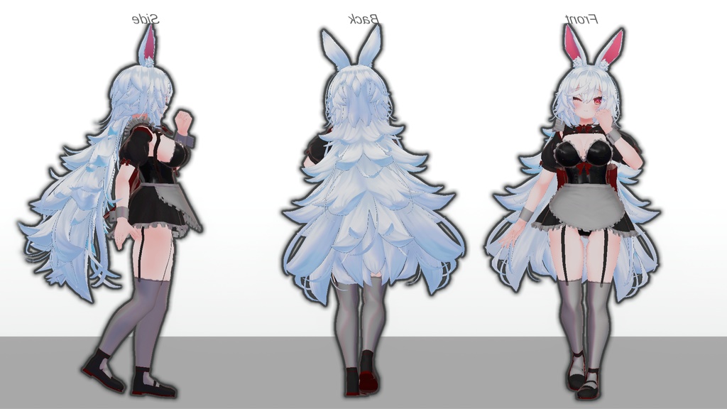 【無料】ティコ・ポプリ用衣装 「Bunny Maid」