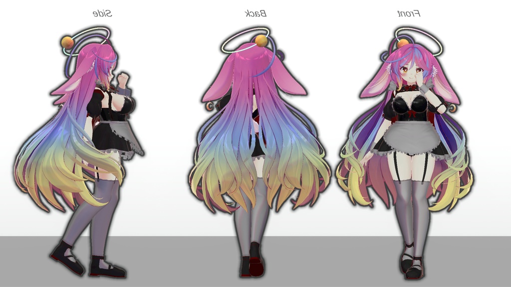 ミルティナ・伊奈波かや・御咲ライネ対応 「Bunny Maid」