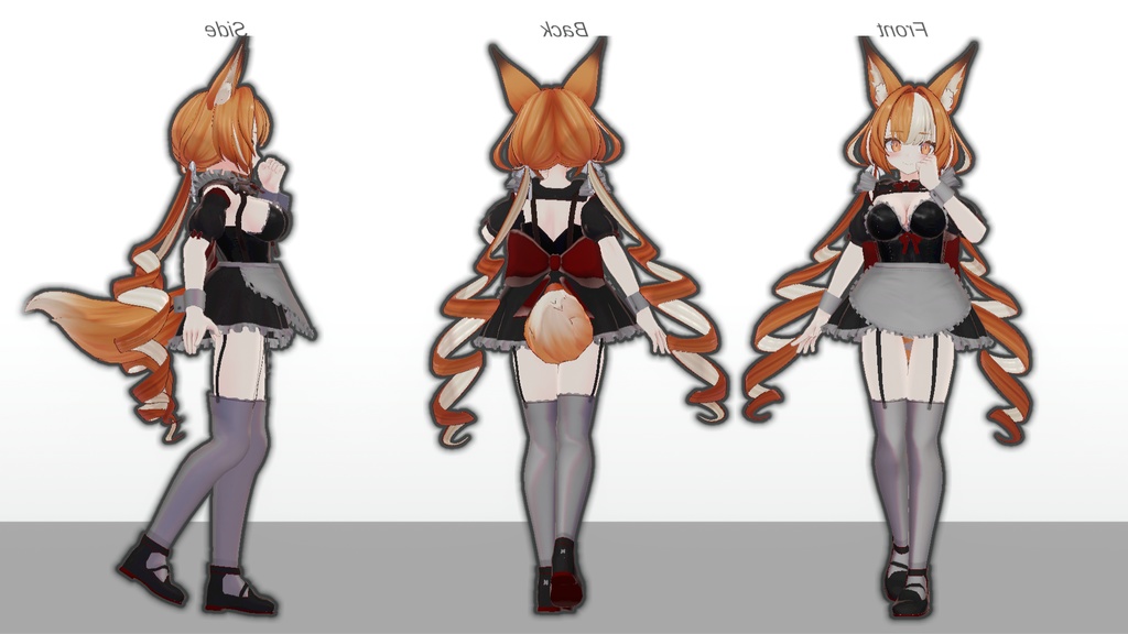 ミルティナ・伊奈波かや・御咲ライネ対応 「Bunny Maid」