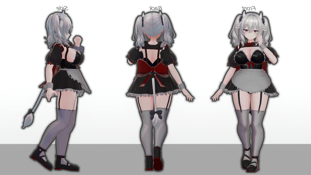 ミルティナ・伊奈波かや・御咲ライネ対応 「Bunny Maid」