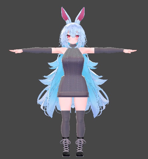 【無料】ティコ・ポプリ用衣装 「Off Shoulder Sweater」