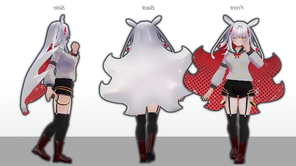 【無料】ティコ・ポプリ用衣装 「Tactical Sailor」