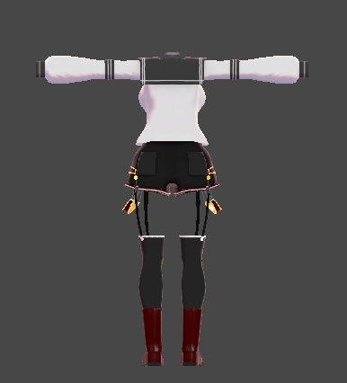 【無料】ティコ・ポプリ用衣装 「Tactical Sailor」