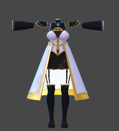 【無料】ティコ・ポプリ用衣装 「Sanctuary Of Deception」