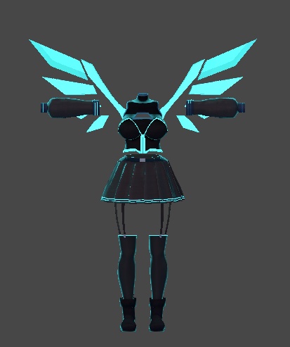 【無料】ティコ・ポプリ用衣装 「Digital Seraph」