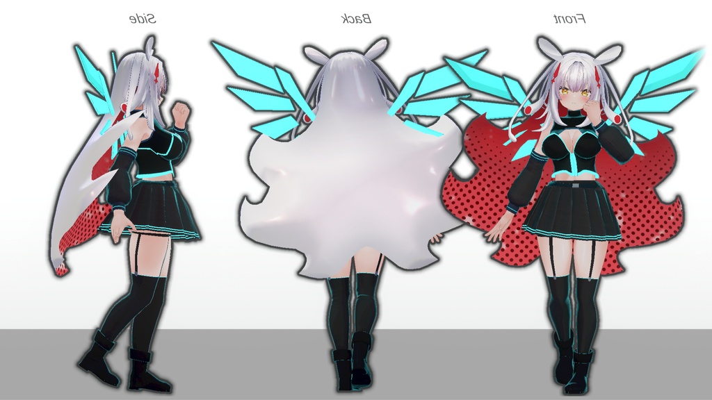 【無料】ティコ・ポプリ用衣装 「Digital Seraph」