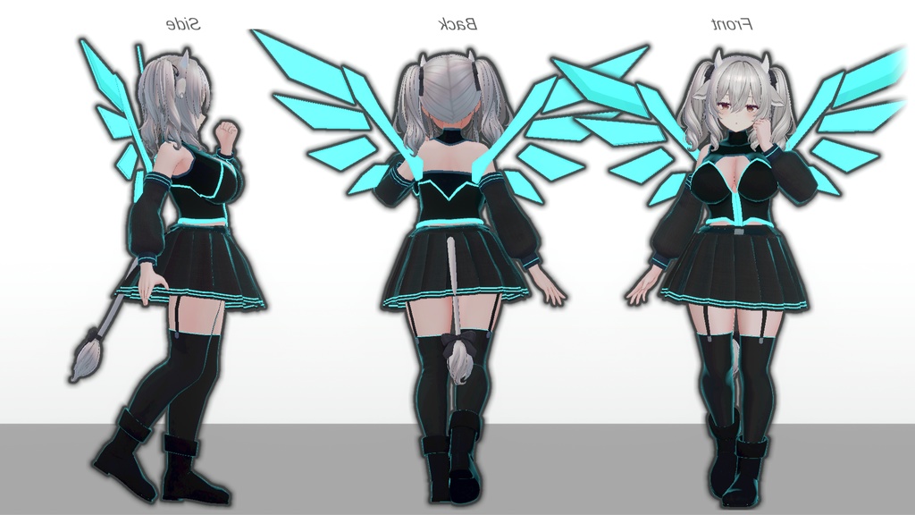 ミルティナ・伊奈波かや・御咲ライネ対応 「Digital Seraph」