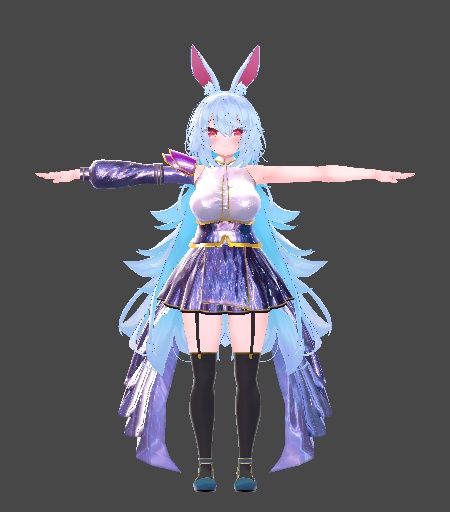 【無料】ティコ・ポプリ用衣装 「星詠の聖華」