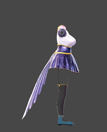 【無料】ティコ・ポプリ用衣装 「星詠の聖華」