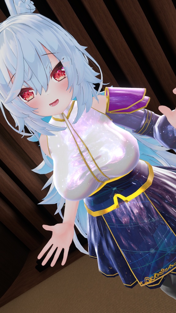 【無料】ティコ・ポプリ用衣装　「星詠の聖華」