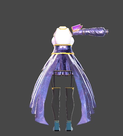 【無料】ティコ・ポプリ用衣装 「星詠の聖華」