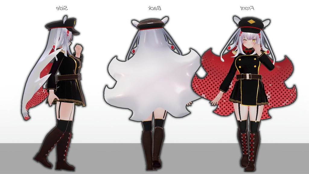 【無料】ティコ・ポプリ用衣装 「Tactical Lily」