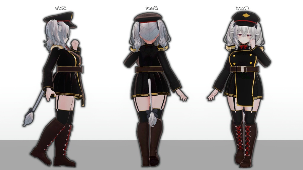 ミルティナ・伊奈波かや・御咲ライネ対応 「Tactical Lily」