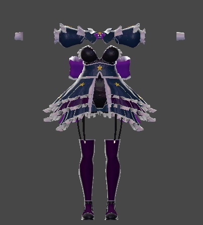 【無料】ティコ・ポプリ用衣装 「Star Light Magical」