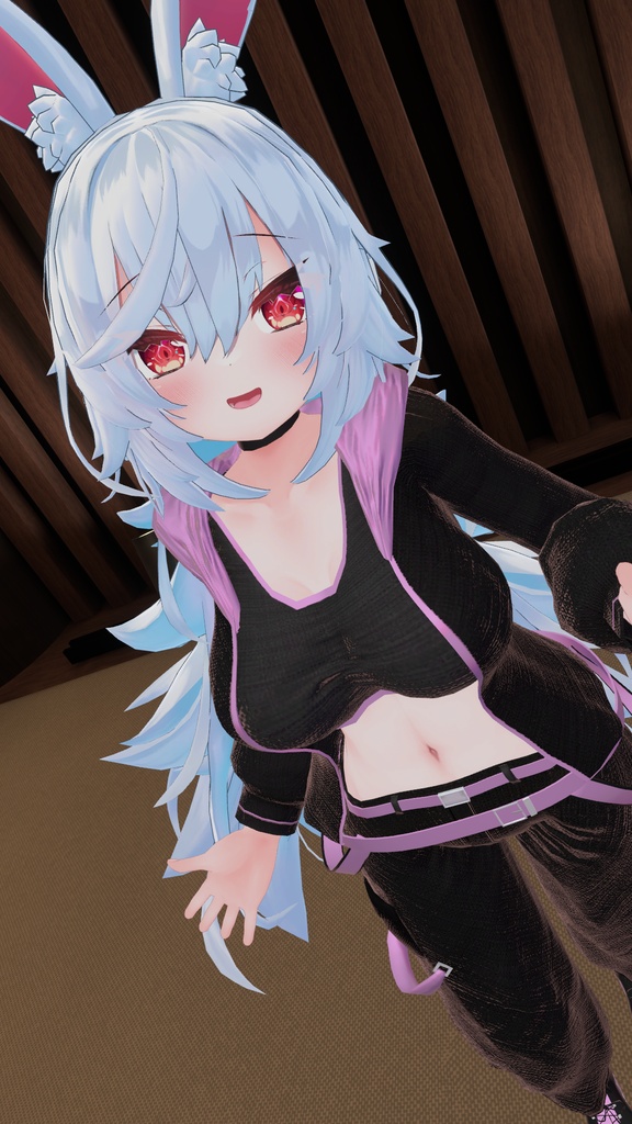 【無料】ティコ・ポプリ用衣装　「Black Street Bloom」