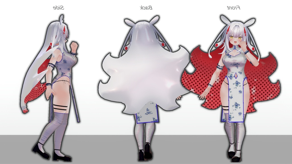 【無料】ティコ・ポプリ用衣装 「月下香」