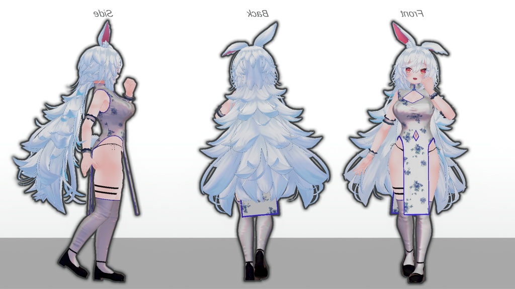 【無料】ティコ・ポプリ用衣装 「月下香」